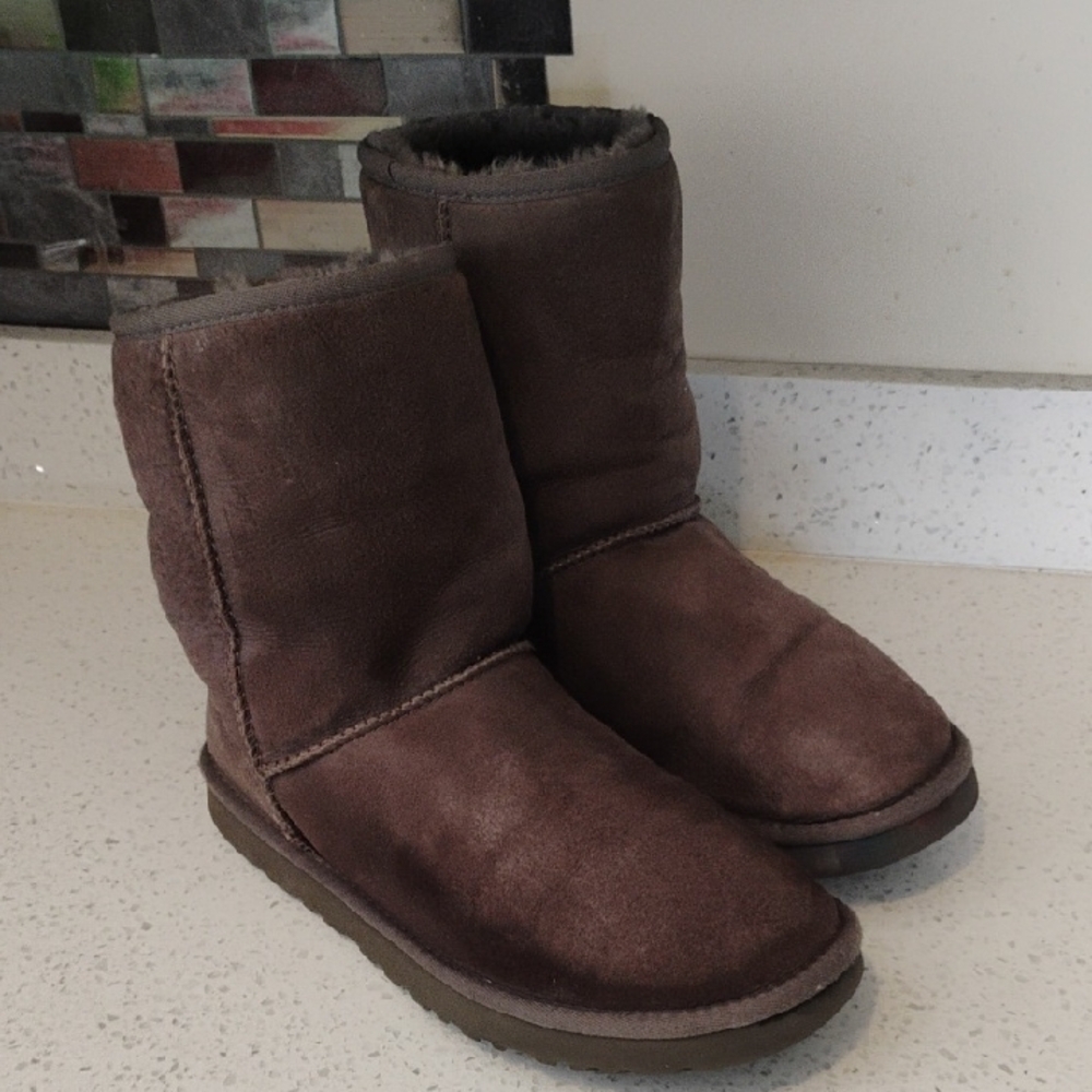 Brown Suede Boots UGG Size 10 Women